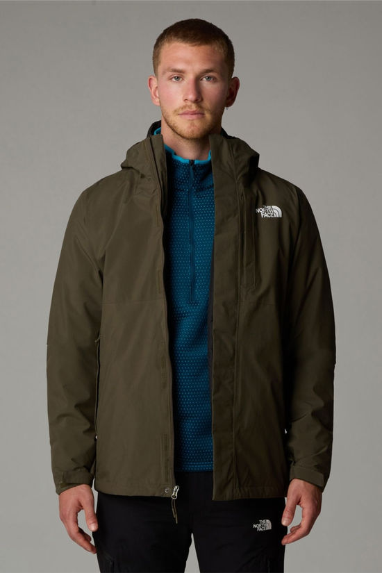 The North Face Mens Carto Triclimate 3-In-1 Jacket New Taupe Green-Tnf Black-Npf