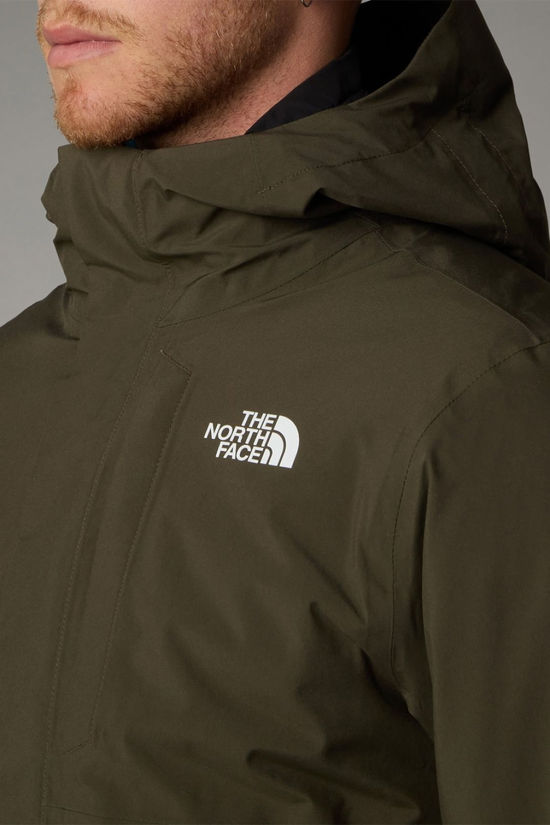 The North Face Mens Carto Triclimate 3-In-1 Jacket New Taupe Green-Tnf Black-Npf