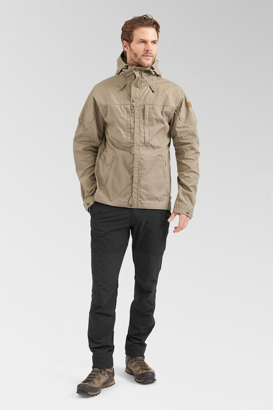 Fjallraven Mens Skogsö Jacket Suede Brown