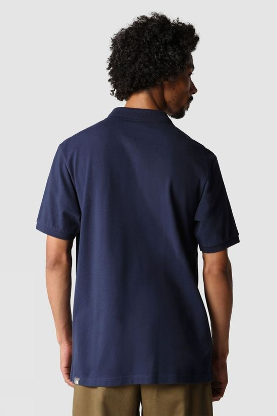 The North Face Mens Piquet Polo Shirt Summit Navy
