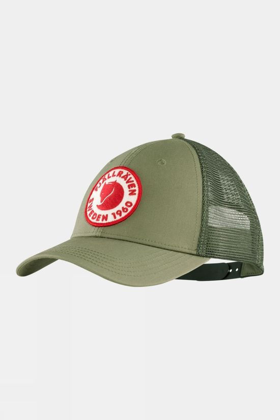 Fjallraven Unisex 1960 Logo Langtradarkeps Cap Green