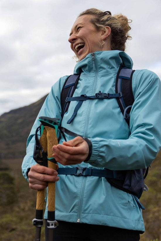 The North Face Womens Quest Hooded Jacket Blue Eclipse