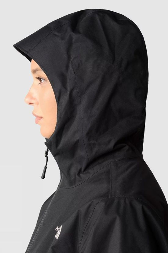 The North Face Womens Quest Hooded Jacket Tnf Black/Foil Grey