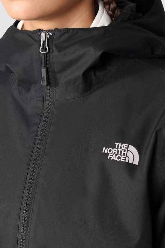 The North Face Womens Quest Hooded Jacket Tnf Black/Foil Grey