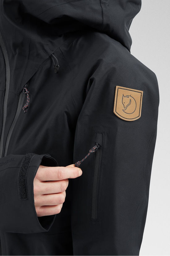 Fjallraven Womens Keb Eco-Shell Jacket Dark Navy