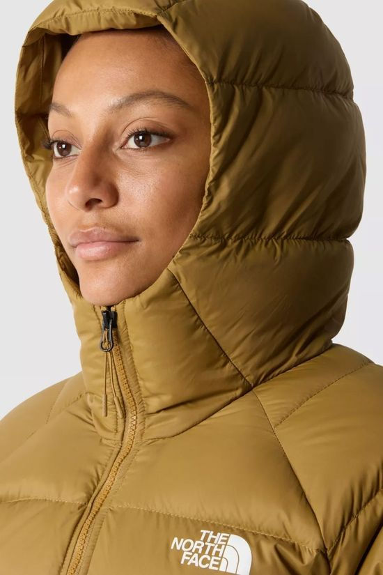 The North Face Womens Hyalite Down Hooded Jacket British Khaki