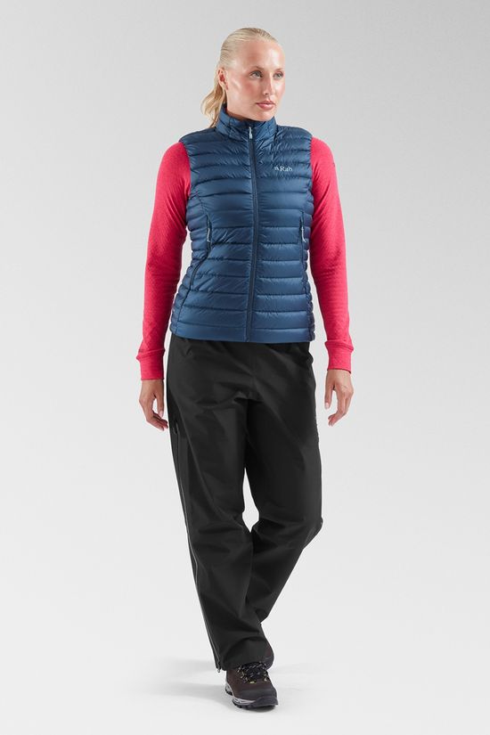 Rab Womens Microlight Vest Tempest Blue
