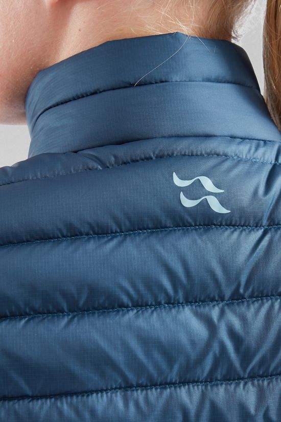 Rab Womens Microlight Vest Tempest Blue