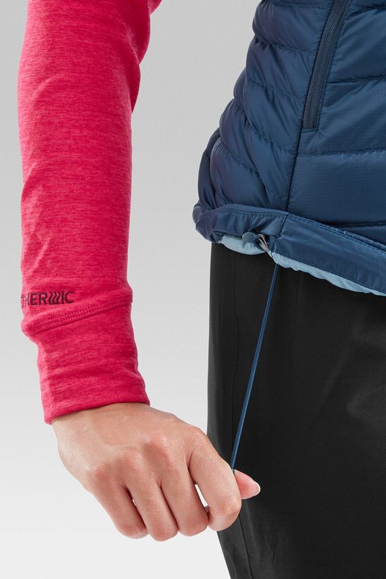 Rab Womens Microlight Vest Tempest Blue