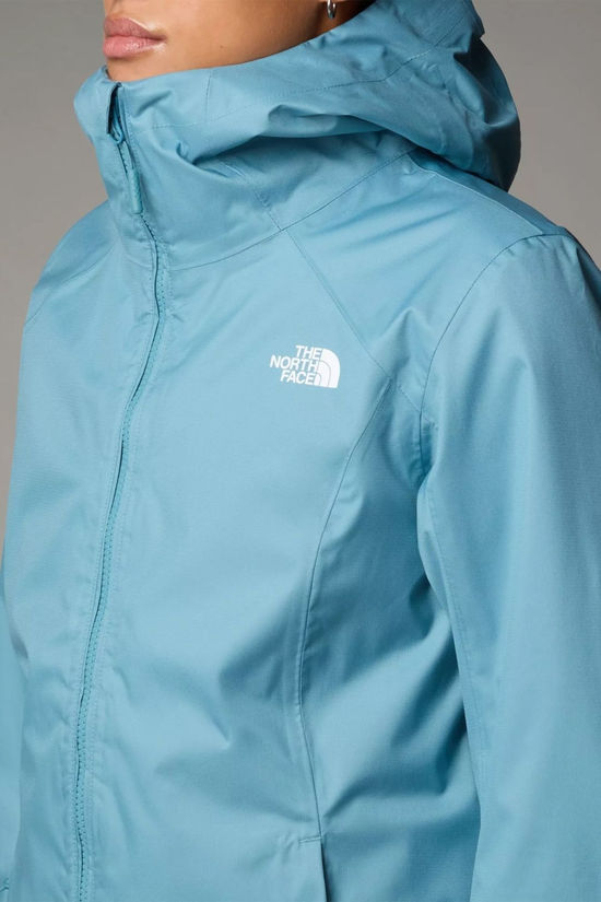 The North Face Womens Quest Zip-In Triclimate 3-In-1 Jacket Algae Blue-Midnight Petrol