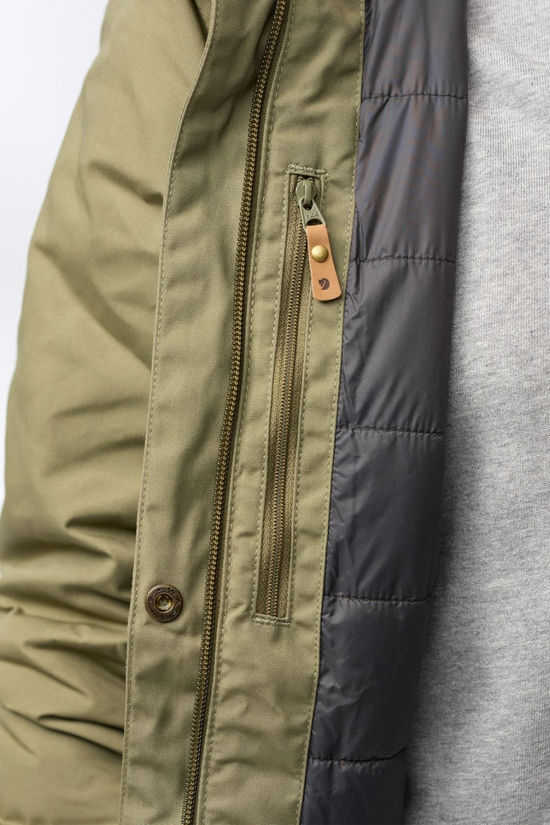 Fjallraven Womens Kiruna Padded Parka Green