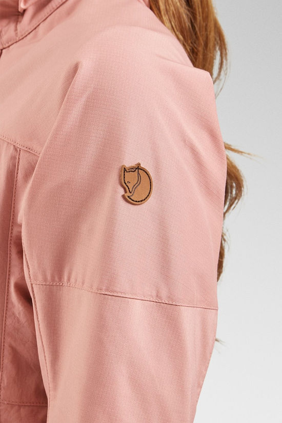 Fjallraven Womens Abisko Midsummer Jacket Dusty Rose