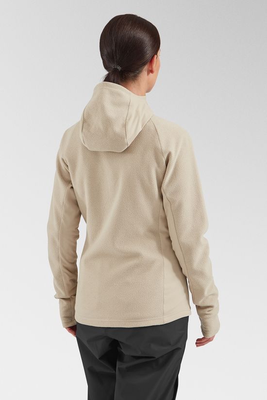 Rab Womens Capacitor Hoodie Jacket Dark Pebble (Zinc)