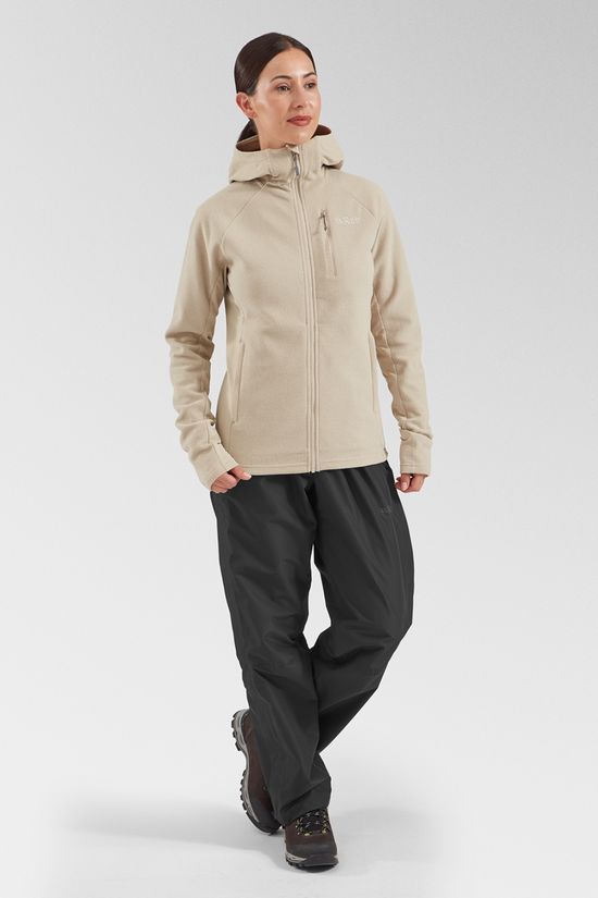 Rab Womens Capacitor Hoodie Jacket Dark Pebble (Zinc)