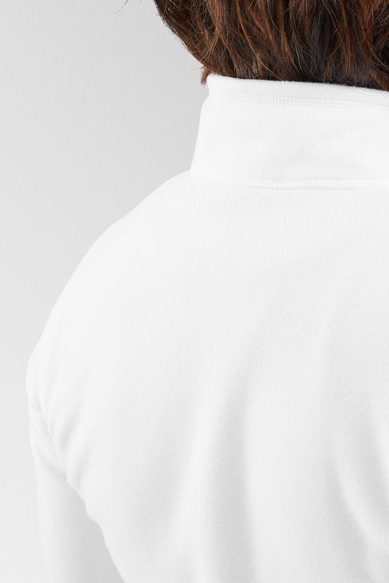 The North Face Womens Cornice II Quarter Zip Fleece Tnf White/Npf