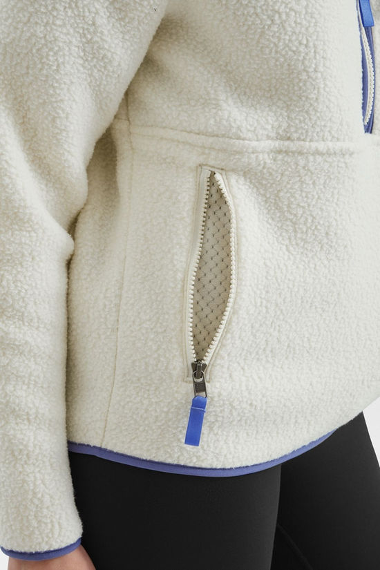 Patagonia Womens Retro Pile Marsupial Fleece Natural