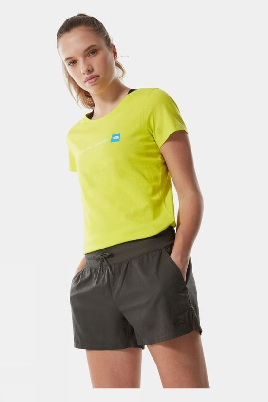 The North Face Womens Aphrodite Shorts New Taupe Green