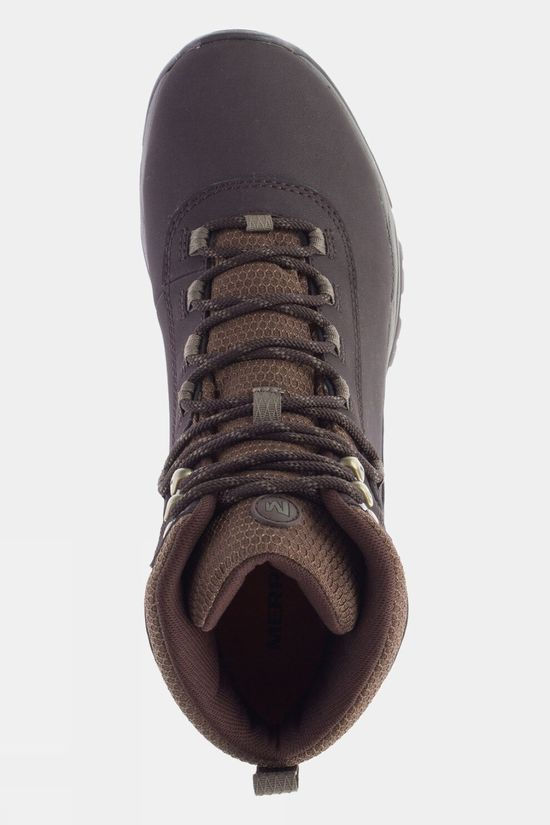 Merrell Mens Vego Mid Leather Waterproof Boots Espresso