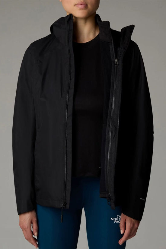 The North Face Womens Quest Zip-In Triclimate Jacket Tnf Black-Npf