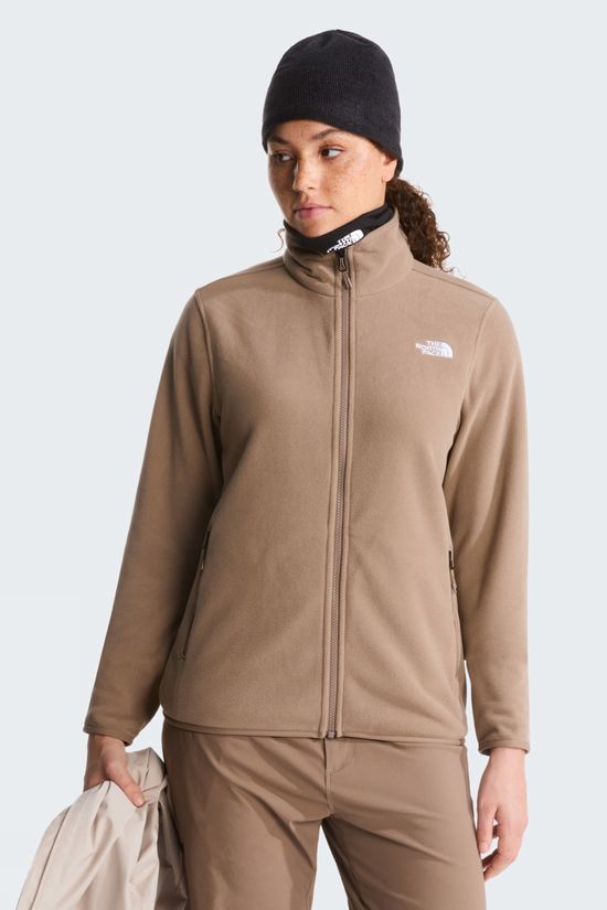 The North Face Womens Quest DryVent Triclimate 3-In-1 Jacket Timeless Taupe/Garnet