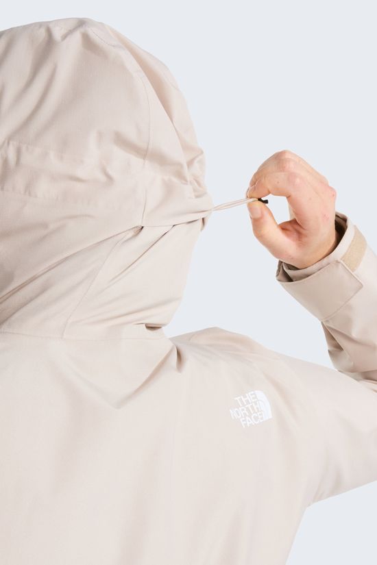 The North Face Womens Quest DryVent Triclimate 3-In-1 Jacket Timeless Taupe/Garnet