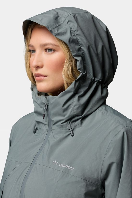 Columbia Womens Trailborne Interchange 3-In-1 Jacket Sedona Sage