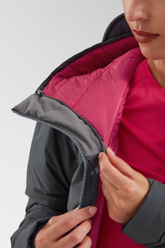 Rab Womens Microlight Shield Jacket Steel/Watermelon