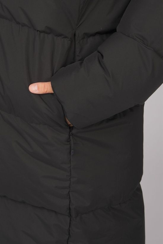 Ayacucho Womens Aarhus Recycled Long Down Jacket Black