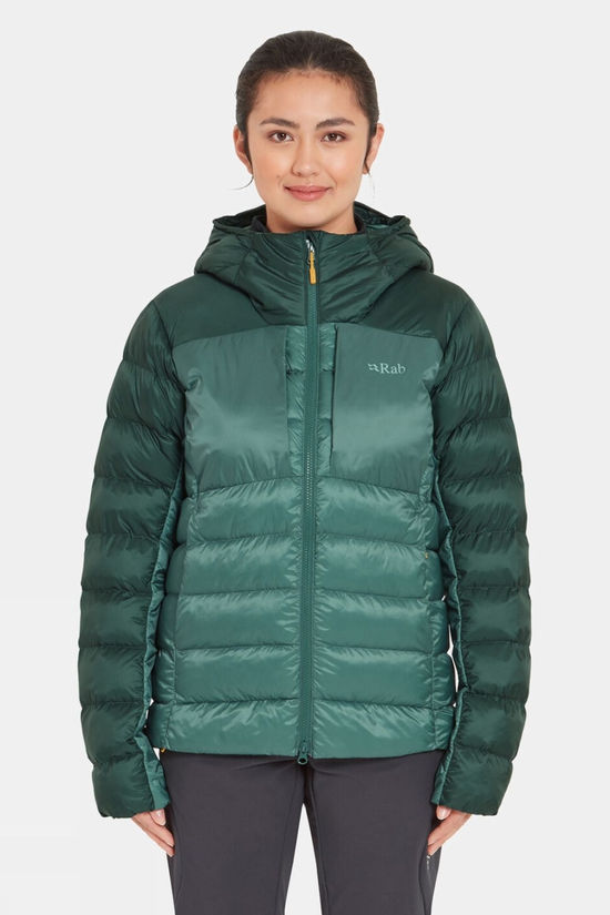 Rab Womens Cirrus Ultra Jacket  Green Slate/Eucalyptus