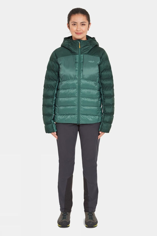Rab Womens Cirrus Ultra Jacket  Green Slate/Eucalyptus