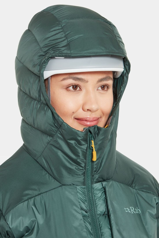 Rab Womens Cirrus Ultra Jacket  Green Slate/Eucalyptus