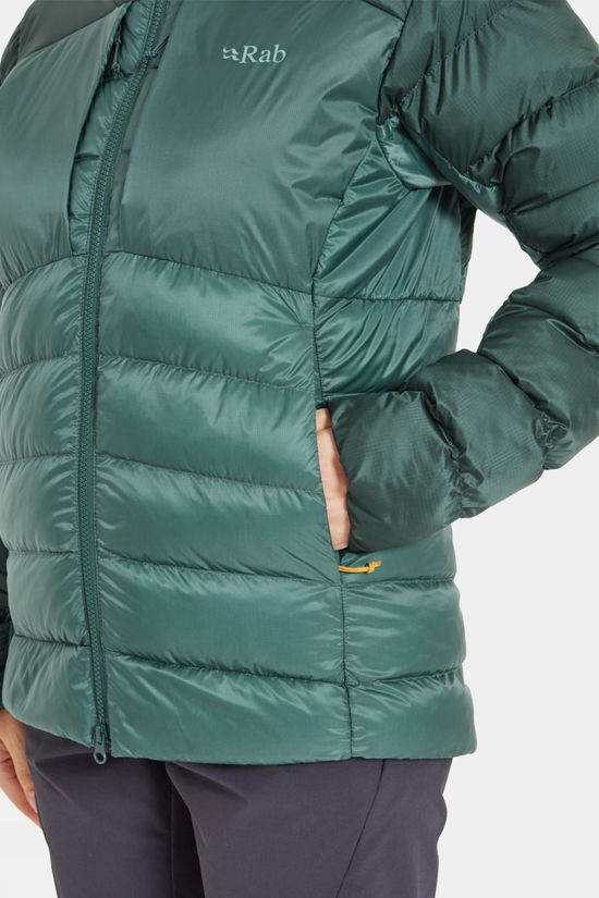 Rab Womens Cirrus Ultra Jacket  Green Slate/Eucalyptus