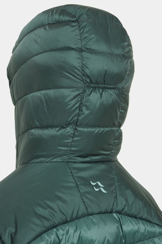 Rab Womens Cirrus Ultra Jacket  Green Slate/Eucalyptus