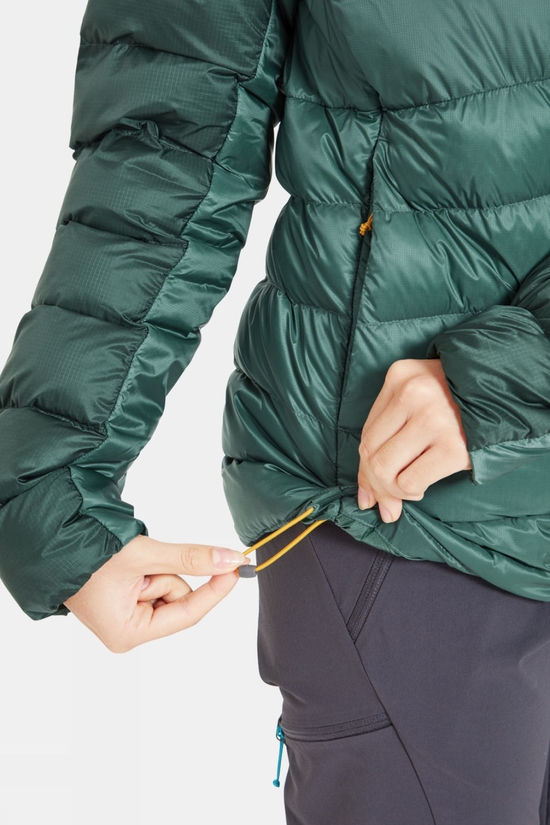 Rab Womens Cirrus Ultra Jacket  Green Slate/Eucalyptus