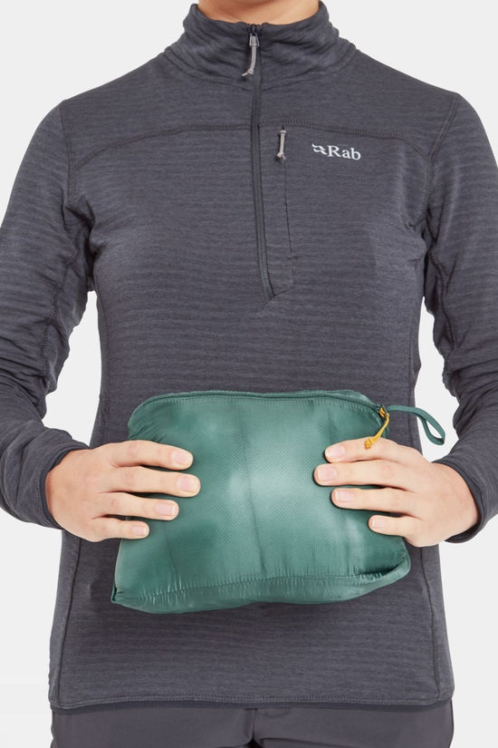 Rab Womens Cirrus Ultra Jacket  Green Slate/Eucalyptus