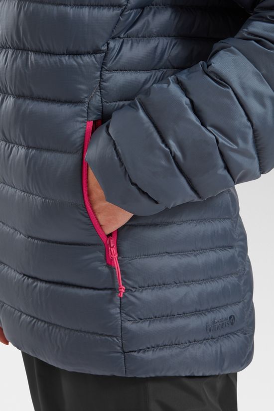 Rab Womens Microlight Alpine Jacket Steel/Watermelon