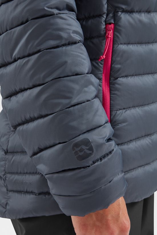 Rab Womens Microlight Alpine Jacket Steel/Watermelon
