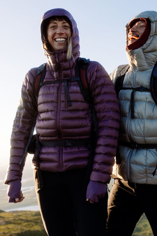 Rab Womens Microlight Alpine Jacket Dark Iris
