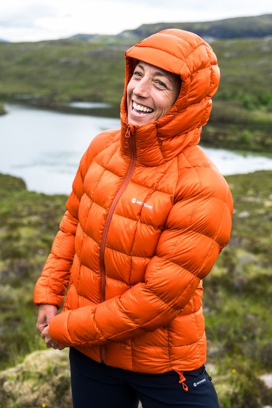 Montane Womens Icarus Hooded Jacket 3.0 Lava