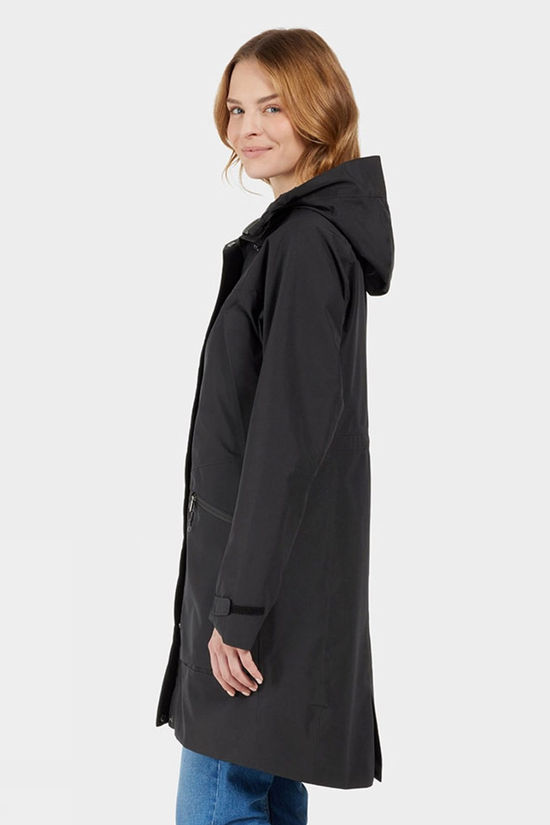 Didriksons Womens Ilma Parka Black