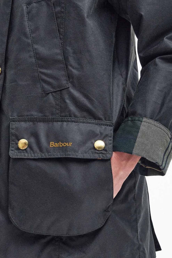 Barbour Womens Modern Beadnell Wax Jacket Sage/Ancient