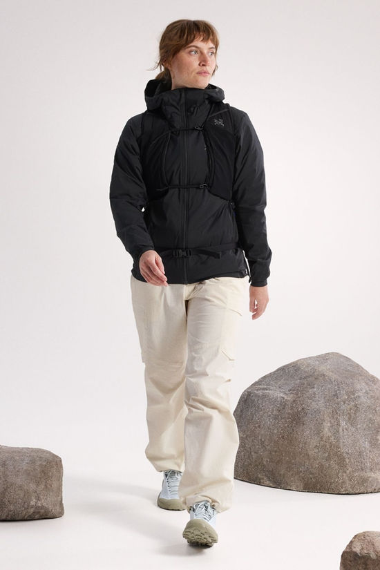Arc'teryx Womens Atom Hooded Jacket Black