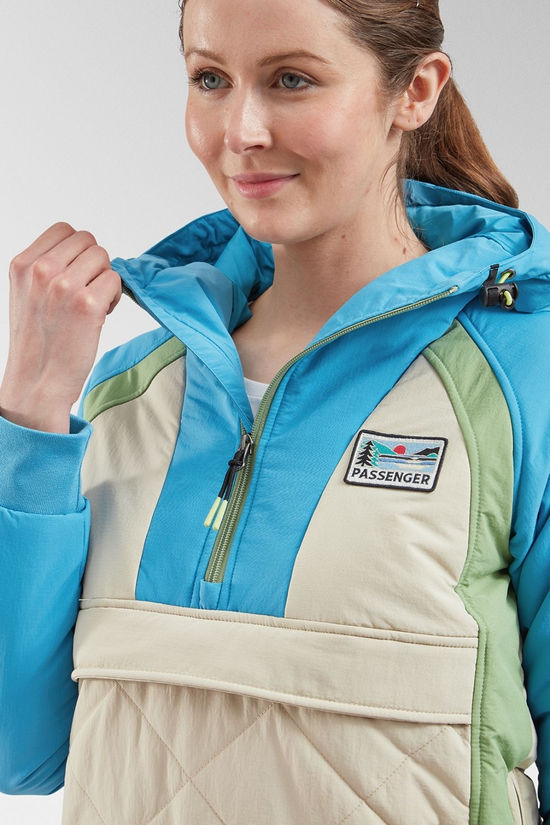 Passenger Womens Ocean 2.0 Jacket Blue Jay/Feather