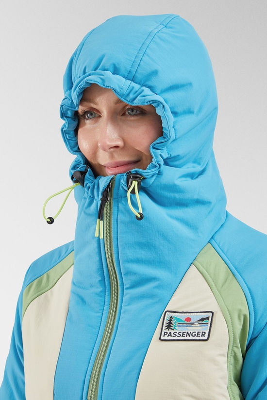 Passenger Womens Ocean 2.0 Jacket Blue Jay/Feather