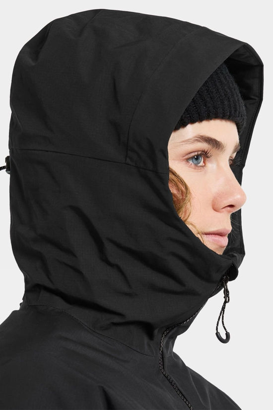 Didriksons Womens Marget Parka  Black