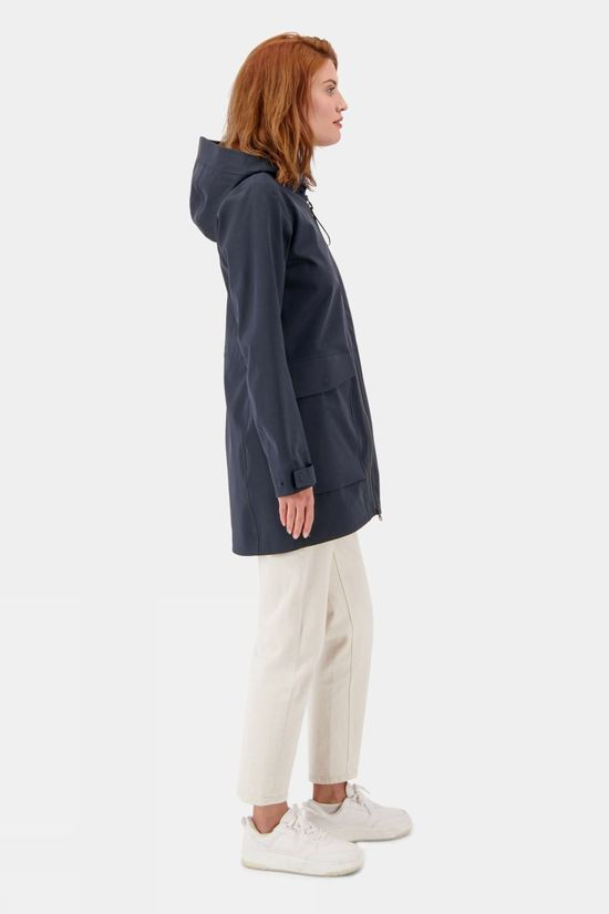 Didriksons Womens Fredrika Parka Dark Night Blue