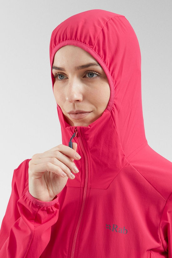 Rab Womens Borealis Hooded Jacket Watermelon