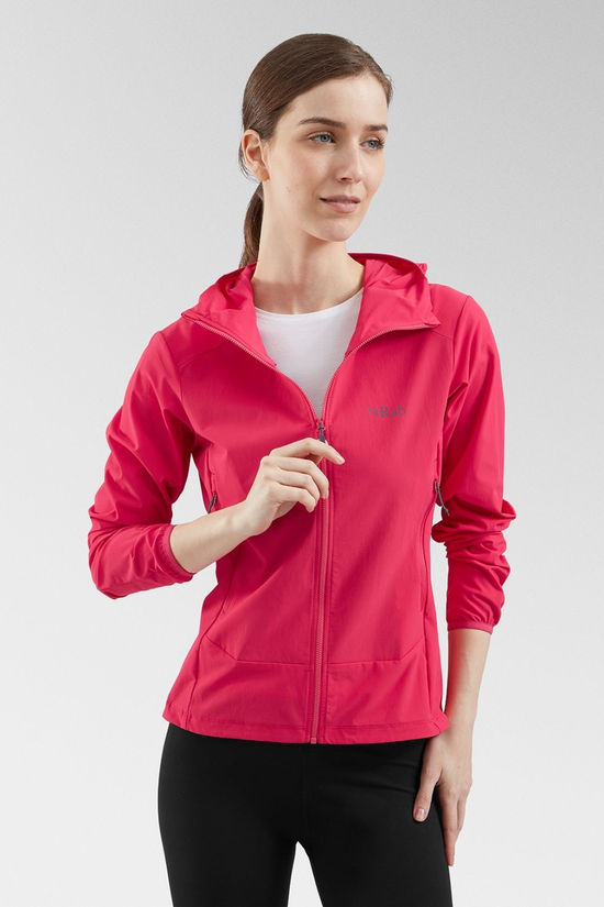 Rab Womens Borealis Hooded Jacket Watermelon