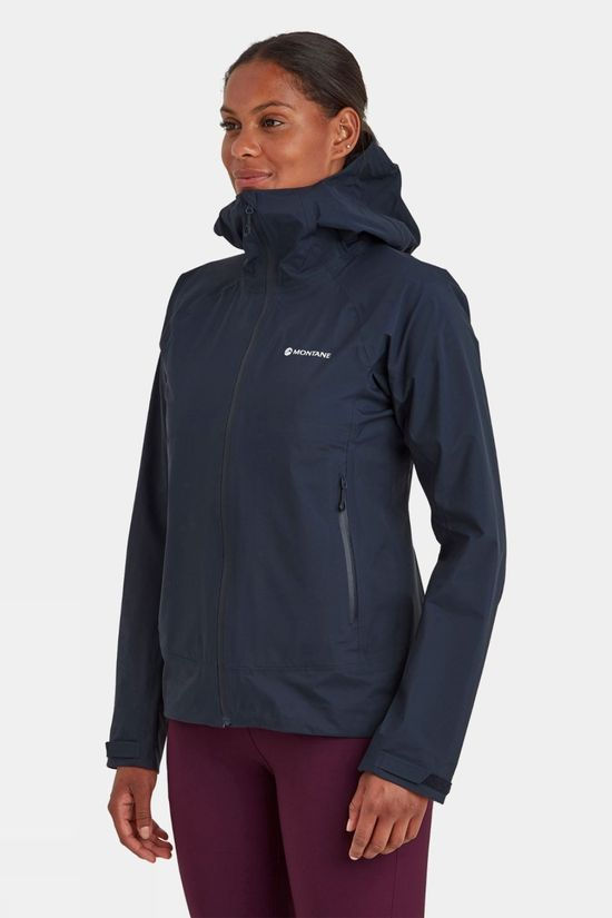 Montane Womens Phase Lite Waterproof Jacket Eclipse Blue