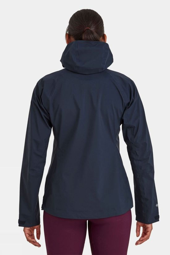 Montane Womens Phase Lite Waterproof Jacket Eclipse Blue